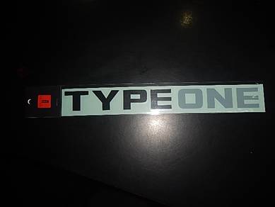 Spoon Type One Logo Sticker Ek9 Eg6 Fd2 Fk8 Gk5