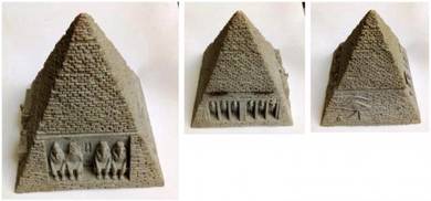 Resin rock-like Pyramid box