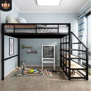 120x200cm Single King Double Decker Loft Bed