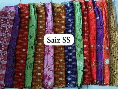 Batik terengganu sarung siap