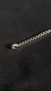 Minimalist Lab Square Box Bracelet 925 Silver