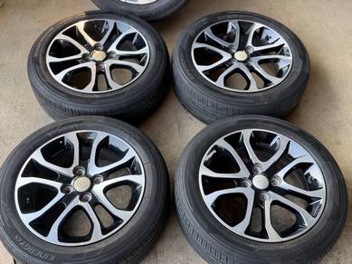 Sport Rim 15 Second Original Myvi G3 Siap Tayar Se