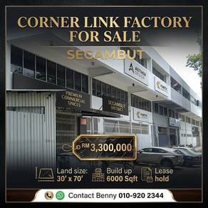 Warehouse / Factory For Sale in Segambut,KUL