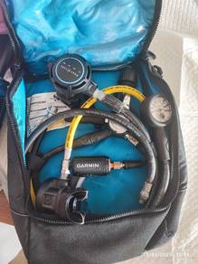 Aqua Lung Core Regulator Set + Garmin Transmitter