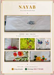 Festive sale of hand painted saree