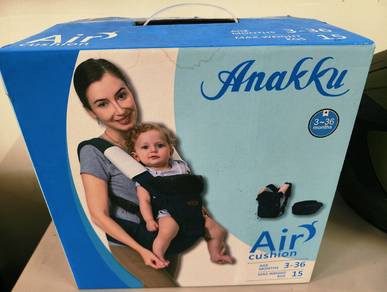 Anakku 8 in 1 Baby Carrier / Hipseat (Navy Blue)