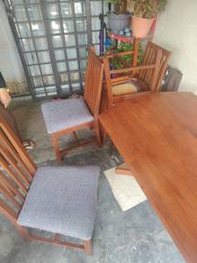 Set Meja Makan Kayu