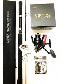 Ryobi jdm virtus reel combo seahawk deep runner