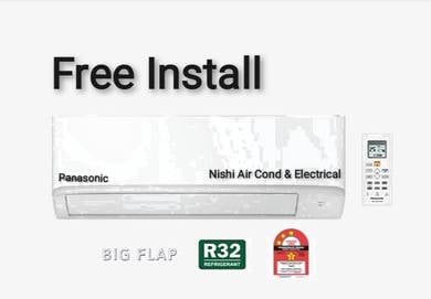 Panasonic 1.5hp Air Cond +install