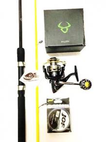 Bullzen gamer reel combo shimano cruzar solid rod