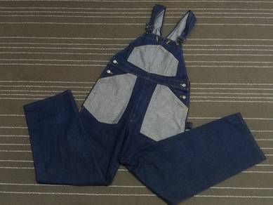 BUSTIER unisex denim overall M