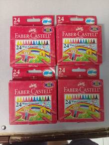 Faber Castell Wax Crayons - 24 pcs
