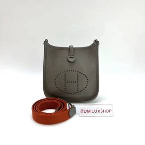 Preloved Hermes Mini Evelyn PHW
