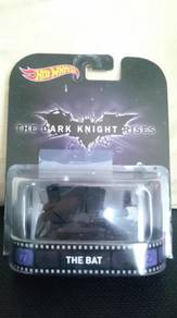 Hotwheels Retro The Bat The Dark KNIGHT Rises