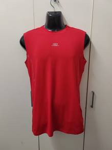 ITEM BARU_Sleeveless Shirt TIGHT FIT size XXL Red