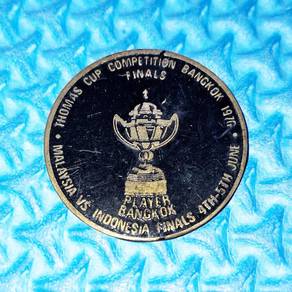 Vintage 1976 Thomas Cup Finals Bangkok Pin Badge