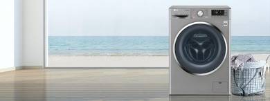 LG FV1450S4V 10.5kg Front Load Washing Machine