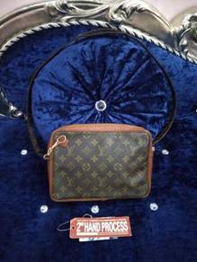 Vintage LV louis vuitton monogram zip eclair 70s