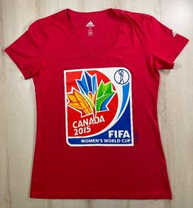 Adidas Ladies’ 2015 Women’s World Cup Red Tee #BW