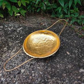 Antique Penapis Santan Tembaga Antik Classic Home