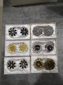 Magnetic Curtain Tie Backs (New)
