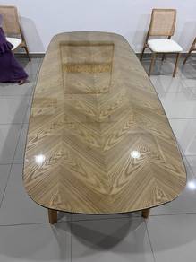 KACA ALAS MEJA ANDA l install glass table top l