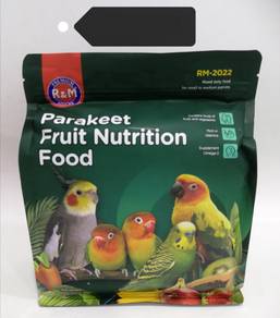 Parakeet RM-2021 Bird Food Parrot Feed Burung 500g