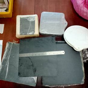 cake and dessert plates display 