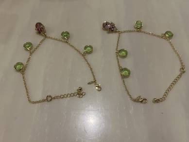 Clearance -Avon Pair of Anklets