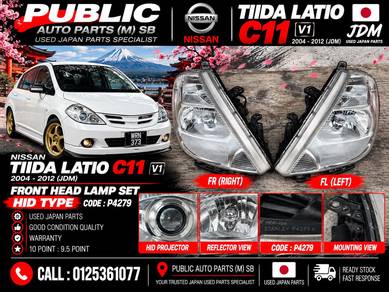 Nissan Latio C11 Head Lamp Hid Set P4279 07-12