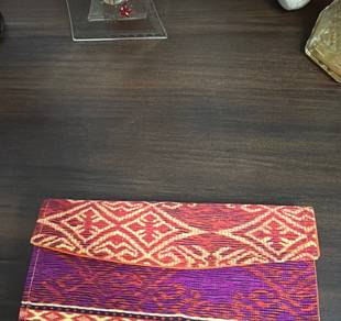 handcrafted purse/ wallet