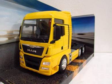 Welly 1-32 MAN TGX KEPALA LORRY Truck Head Yellow