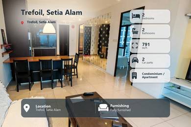 Service Residence For Rent in Trefoil