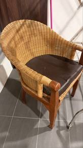 Rattan wood Chair