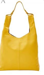 Bonia pikachu yelow beg leather