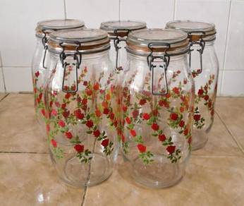Balang arcopal canister jar 5