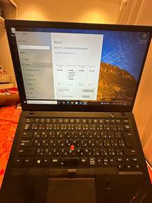 Lenovo ThinkPad X1 Carbon 6th Gen (2018).