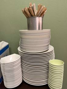 Western Food Plates, Bowls and knife