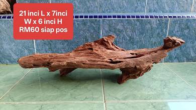 solid driftwood kayu hiasan aquarium aquascape