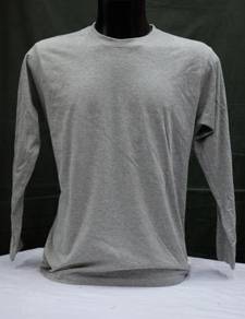 Borong Tshirt Kosong Roundneck Dewasa Lengn Pnjg