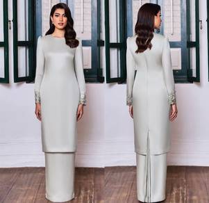 Wanzar, Fedora kurung in soft greige (S) NEW
