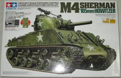 Tamiya 1/16 M4 Sherman Howitzer Tank