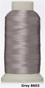 Grey 8603 Embroidery Machine Thread Benang Sulam
