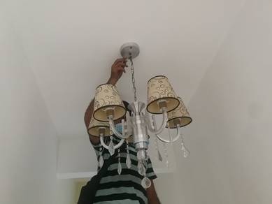 Crystal Lamp wt 5 Head TZ114
