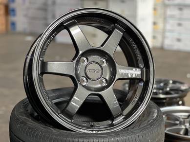 NEW 16 AOW TE37 Rim Mazda 2 Yaris Vios City Jazz