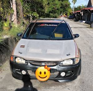 Proton Satria GLi in Teluk Intan, PRK