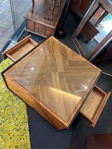 IMPORTED DESIGNER Herringbone solid wood with HEAV