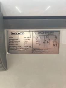 SAKATO Freezer Dua Funtion 300Litre