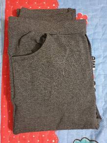 Dark Grey Woman Slack Pants
