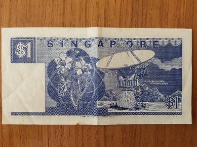 Singapore 1 Dollar Note For Sale